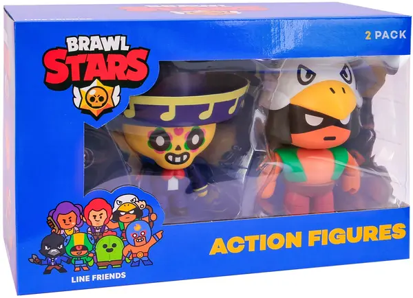 Set figurine de acțiune P.M.I. Games: Brawl Stars - Characters (Season 1) (sortiment), 16.5 cm