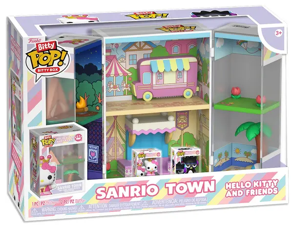 Set figurine Funko Bitty POP! Box: Sanrio - Sanrio Town