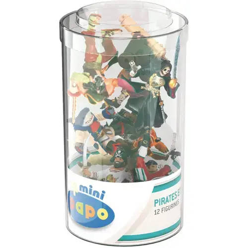 Set figurine Papo - Minifigurine pirati, 12 piese