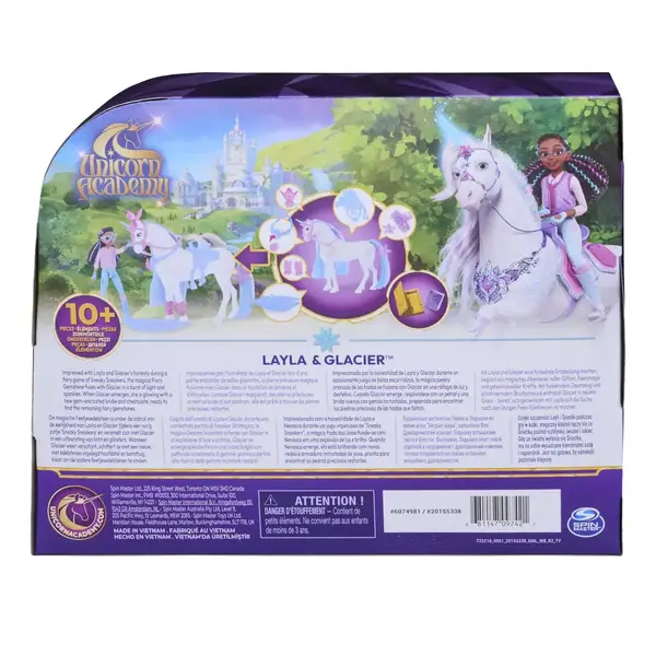 Set figurine - Unicorn Academy - Aventura cu pietre pretioase a lui Glacier | Spin Master