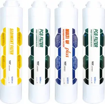 Set filtre HQ 7-4FU by ex Hyundai Waco. de schimb la 1 an (1xSediment+2xPost Carbon Block+1xMulti U.F Plus)