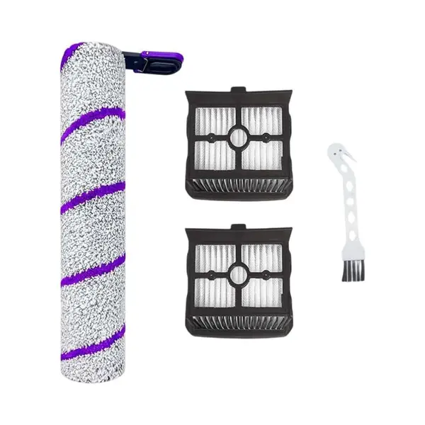 Set filtre si perie PAA-home compatibil cu Rowenta X-Clean 10 pentru curatare eficienta