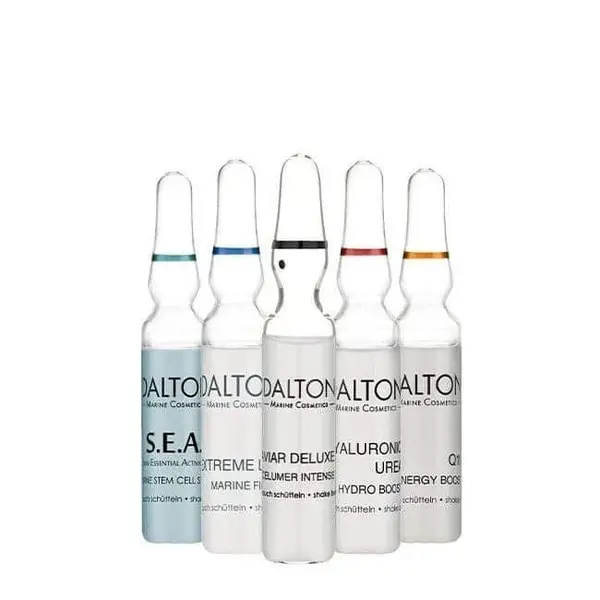 Set fiole anti-îmbătrânire cu hialuron, caviar, q10, lifting, celule stem Marine Selection Anti-Aging Ampoule Set