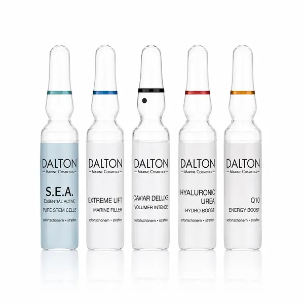 Set fiole anti-îmbătrânire cu hialuron, caviar, q10, lifting, celule stem Marine Selection Anti-Aging Ampoule Set