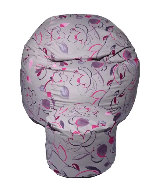 Set Fotoliu King Size cu Otoman (suport picioare), Material Textil - Flower Buds