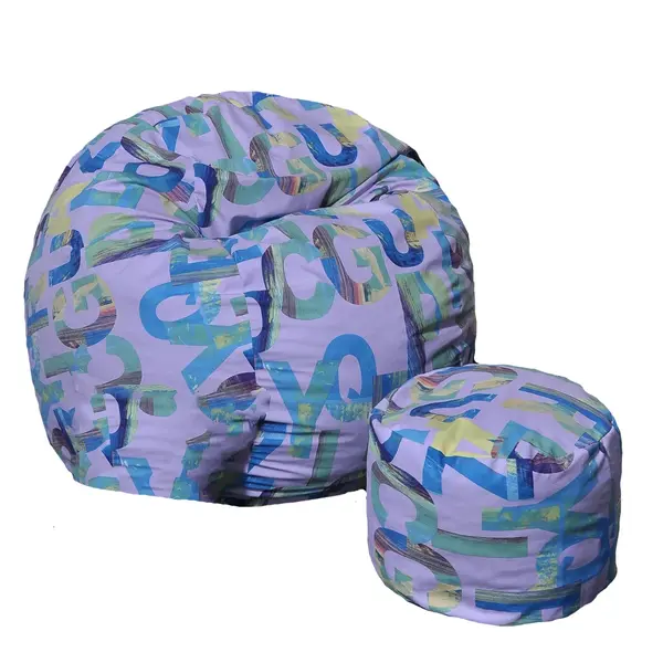 Set Fotoliu King Size cu Otoman (suport picioare), Material Textil - Serenity