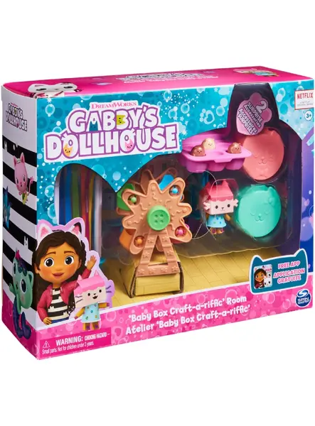Set Gabby's Dollhouse Deluxe Room Craft Room (6064151)