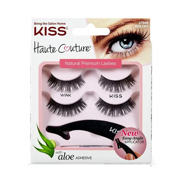 Set Gene False KissUSA Haute Couture Duo Pack Lashes Wink