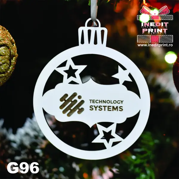 Set glob personalizat COMPANY G96 8cm, 5 bucați