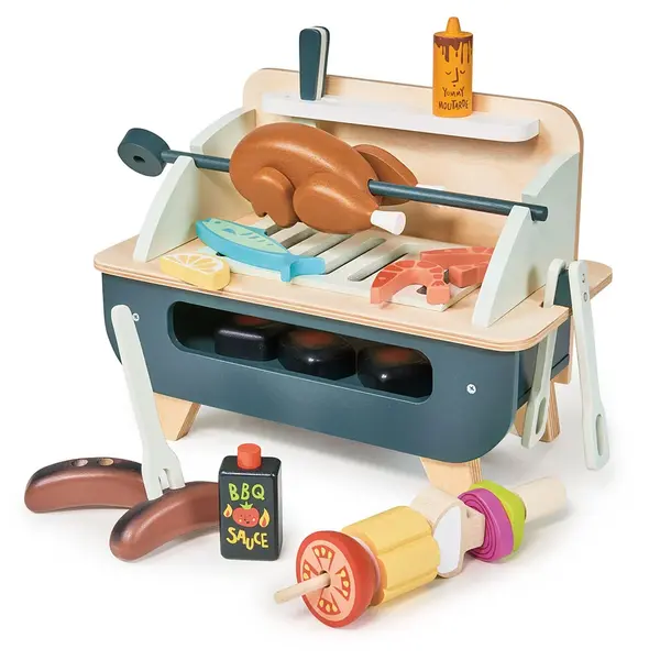 Set Gratar, din lemn premium, Tender Leaf Toys