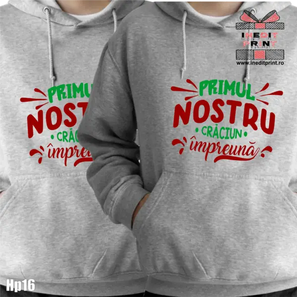 Set Hanorace Primul nostru Craciun impreuna HP16