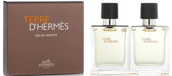 Set Hermes Terre D'Hermes - Apă de toaletă, 2 x 50 ml