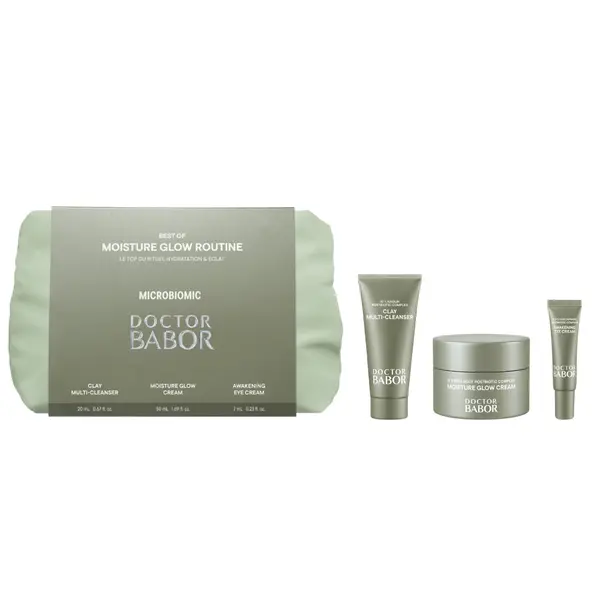 Set hidratare si luminozitate Doctor Babor Moisture Glow Routine 20ml + 50ml + 7ml