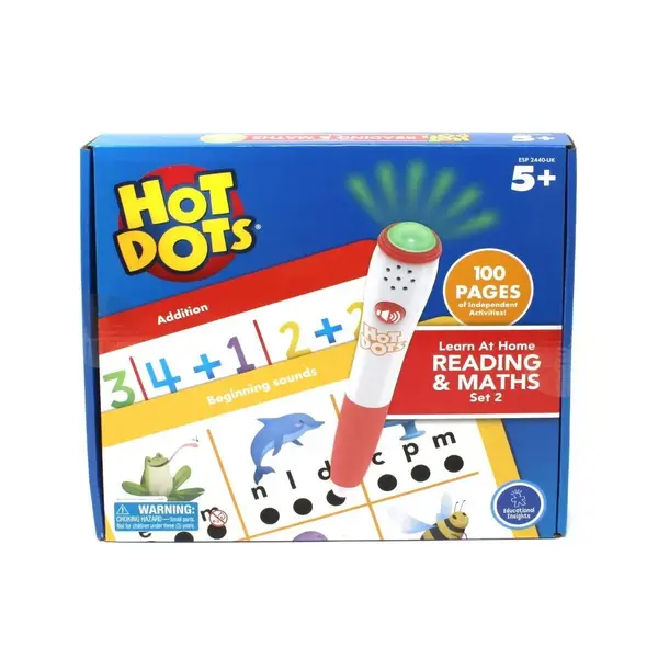 Set Hot Dots - calculez si citesc in lb engleza (set 2)
