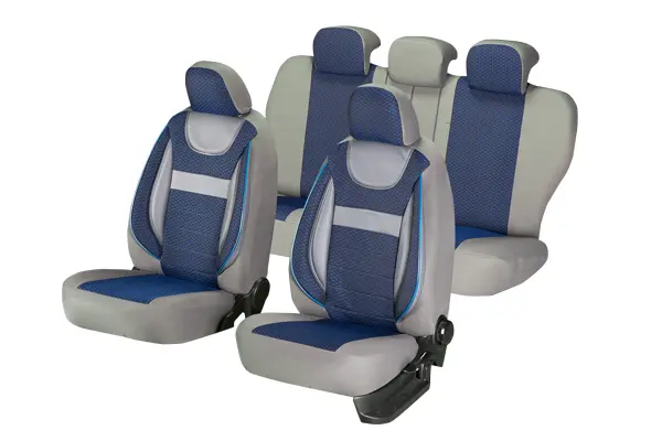 Set huse scaun Dynamic albastru