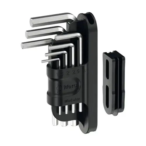 Set imbusuri Wera L-keys Hex-Plus 1 cu suport si 7 piese