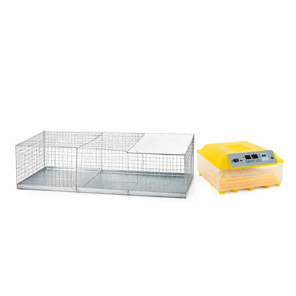 Set Incubator Oua Automat 48 oua Gaina sau 132 Prepelita + Ovoscop + Cotet (tarc) pasari 3x6x2m, Micul Fermier