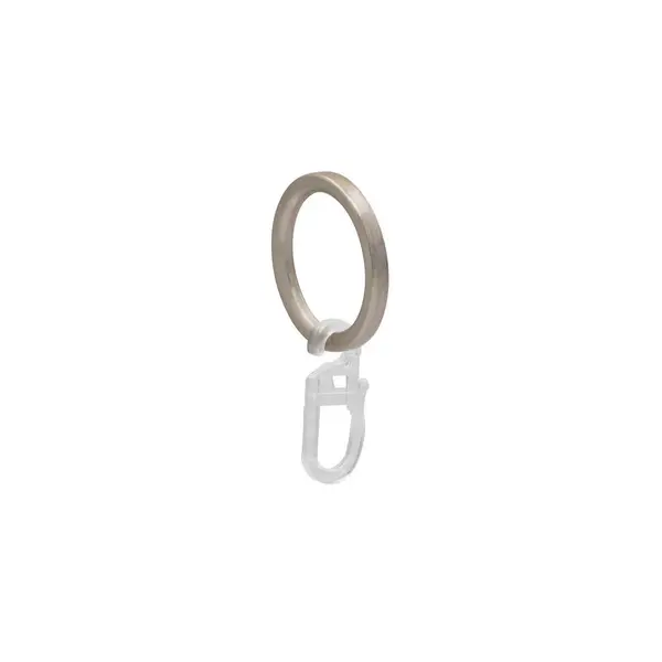 Set Inele Perdea Cu Clips 6 cm