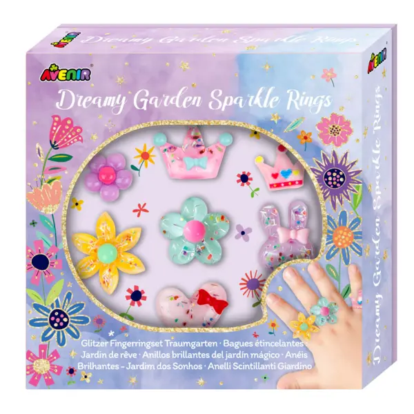 Set inele stralucitoare ,Gradina de vis , Fancy Me