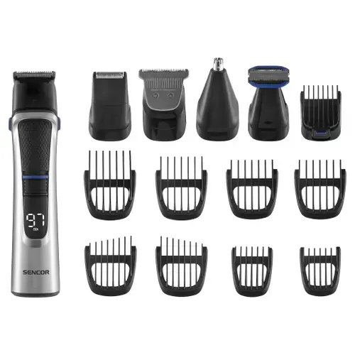 Set ingrijire Sencor SHP8500BK 14in1, Autonomie 60 minute, IPX5 (Negru)