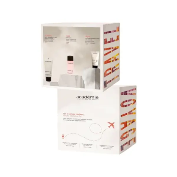 Set ingrijire ten sensibil Academie Kit Coffret Travel de Voyage Essentiel