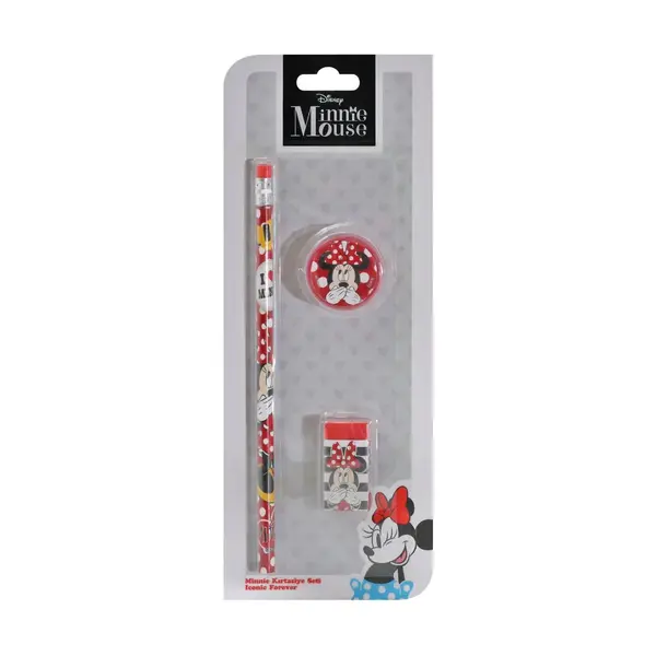 Set instrumente de scris, Minnie, 3 buc