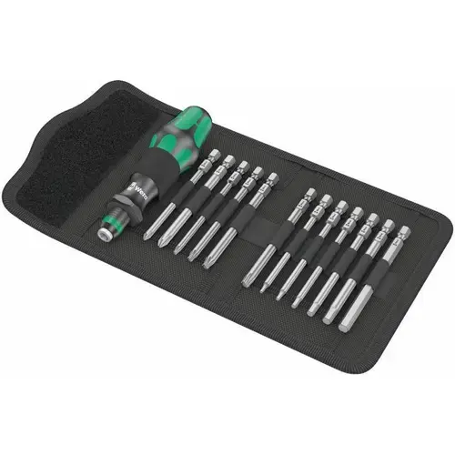 Set instrumente insurubare, Wera, 13 bucati