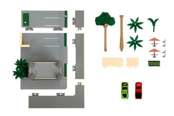 Set joaca - Fast & Furious - Cafeneaua lui Toretto cu 2 masinute | Jada Toys