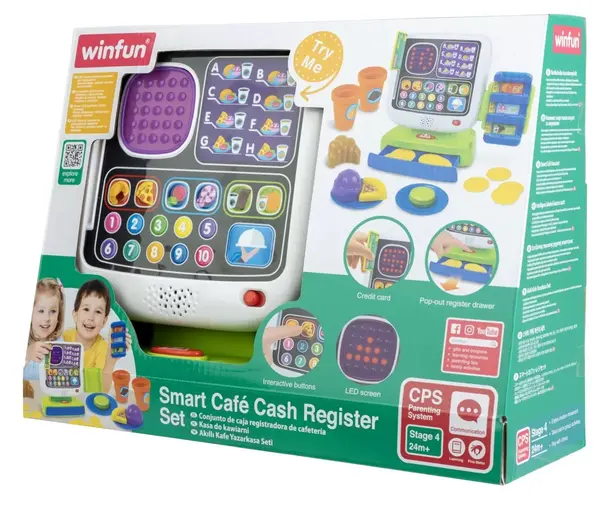 Set joc WinFun - Casă de marcat cu accesorii