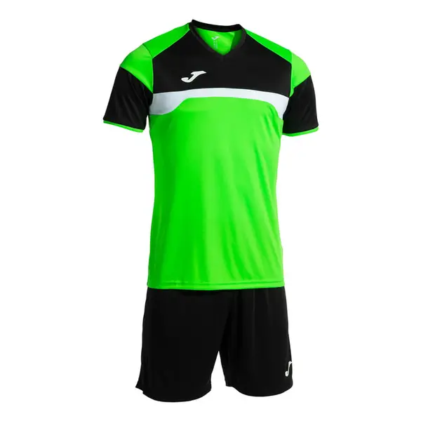 Set Joma Danubio III - 021 FLUOR GREEN BLACK, 5XS