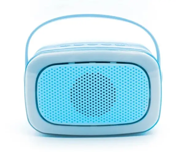 Set karaoke cu 2 microfoane - Lumina albastra | Lalarma