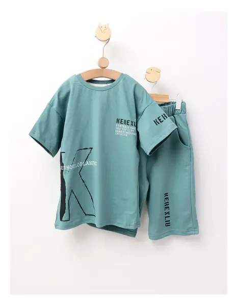 Set KEREXLIU baietei verde
