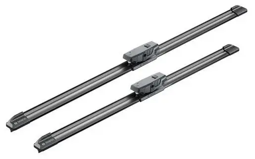 Set lamele stergator parbriz BOSCH AeroTwin AM460S 3 397 007 460, lungime 530 mm, 450 mm, fara carcasa, cu spoiler