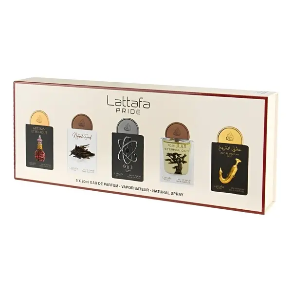 Set Lattafa Pride - Nr. 2, 5 parfumuri unisex, oriental, 5 x 20ml