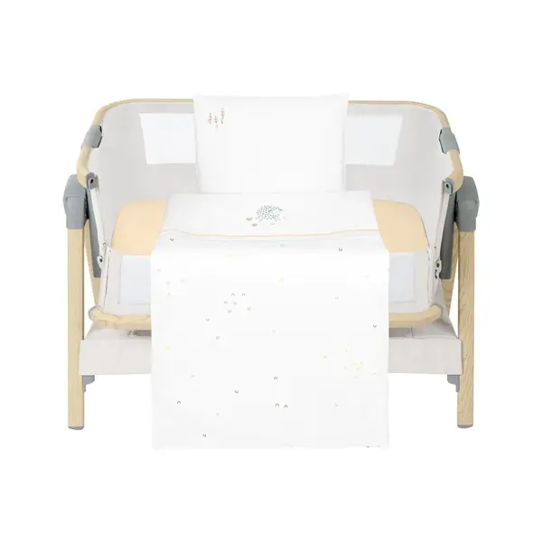 Set lenjerie 5 piese pentru mini patut Kikka Boo Sleepy Sheep
