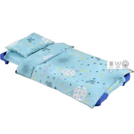 Set Lenjerie cu pilota si perna pentru patut gradinita diverse modele