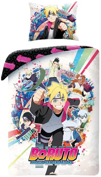 Set lenjerie de pat copii Halantex - Boruto Next Generation
