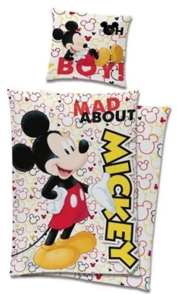Set lenjerie de pat pentru copii Sonne - Mickey Mouse, 2 piese