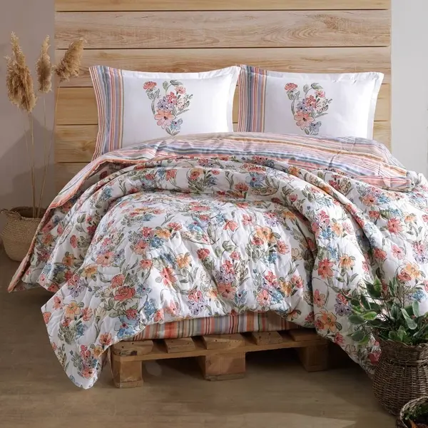 Set Lenjerie si Cuvertura Zemi (Bumbac 100%)