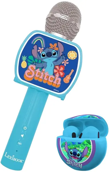 Set Lexibook Stitch - Căști wireless și microfon