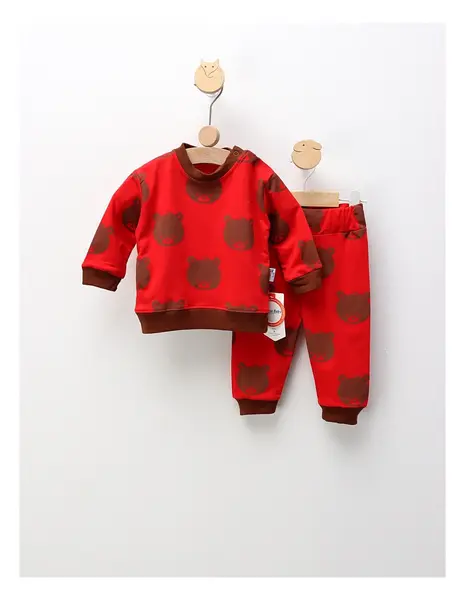 Set little bears rosu