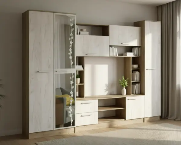 Set Living Flora K002 K001 270X54X210 cm