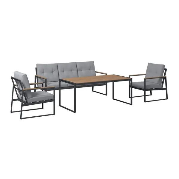 Set Lounge 4 piese 120/81/80 cm