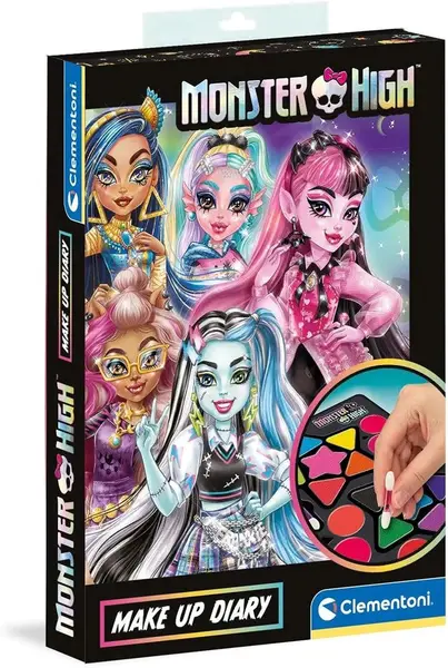Set machiaj Clementoni Monster High Jurnal 18801