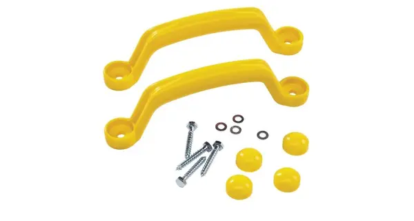 Set manere plastic galbene