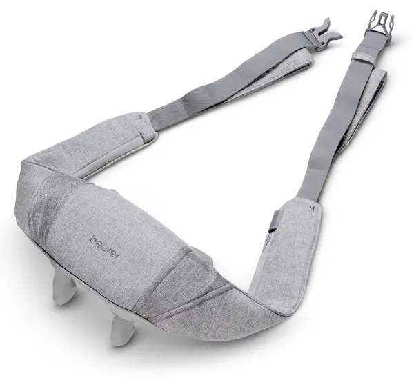 Set masaj pentru gât și cântar pentru bagaje Beurer - MG 154 3D, LS 06, gri