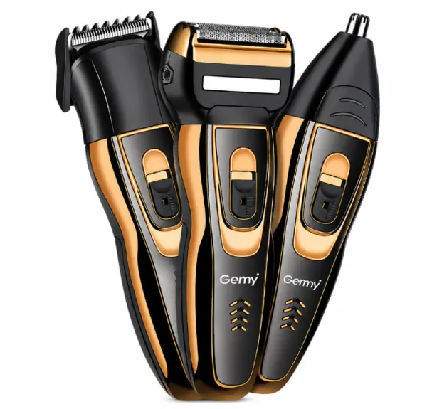 Set masina de tuns si ras 3 in 1 Geemy GM 595