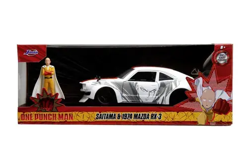 Set Masina Mazda + Figurina One Punch Man (Multicolor)
