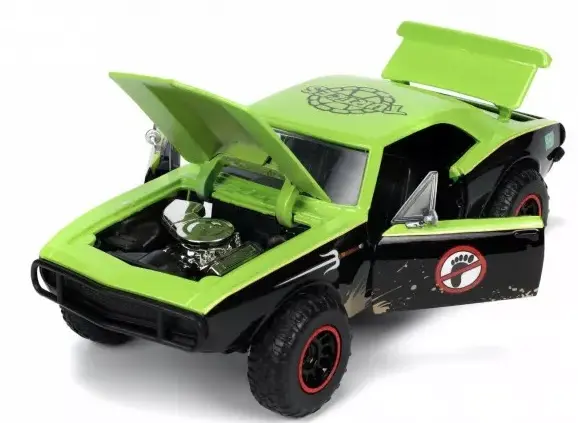 Set masina si figurina - Corvette Camaro & Raphael | Jada Toys