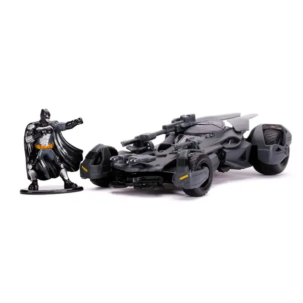 Set masina si figurina - DC Justice League: Batmobile & Batman | Jada Toys
